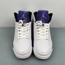 Cargar imagen en el visor de la galería, Air Jordan 5 Retro Grape White Purple HQ7979-100