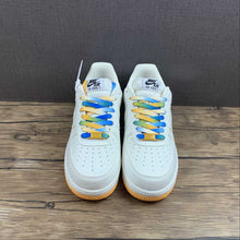 Cargar imagen en el visor de la galería, Air Force 1 07 Low Rice White Blue Gold NA2022-004