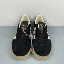Cargar imagen en el visor de la galería, Adidas Gazelle Indoor Core Black Cream White Gum JS1412