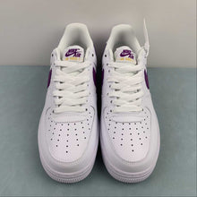 Cargar imagen en el visor de la galería, Air Force 1 07 Low EMB Lakers White Bold Berry Speed Yellow FJ4209-100