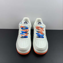 Cargar imagen en el visor de la galería, Air Force 1 07 Low Rice White Orange Dark Blue NA2022-003