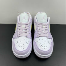 Cargar imagen en el visor de la galería, Air Jordan 1 Low Barely Grape White Lemon Wash DC0774-501