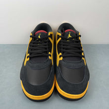 Cargar imagen en el visor de la galería, Air Jordan 4 RM Bruce Lee Black Comet Red-Del Sol FQ7939-007