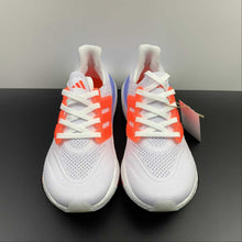 Cargar imagen en el visor de la galería, Adidas UltraBoost Light J Cloud White Solar Red H06357