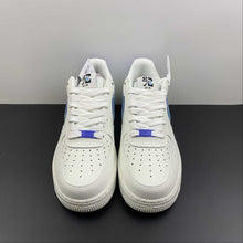 Cargar imagen en el visor de la galería, Air Force 1 07 Low White Medium Blue DQ0359-100