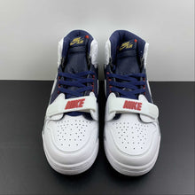 Cargar imagen en el visor de la galería, Air Jordan Legacy 312 High White Blue Gold AV3922-101