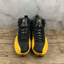 Cargar imagen en el visor de la galería, Air Jordan 12 Retro Black University Gold 130690-070