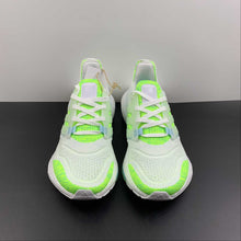 Cargar imagen en el visor de la galería, Adidas UltraBoost 22 White Fluorescent Green GX5926