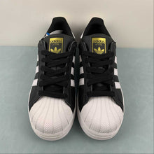 Cargar imagen en el visor de la galería, Adidas Superstar Bold Black White Black FV3335