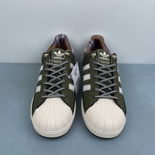 Cargar imagen en el visor de la galería, Adidas Superstar 2 Focus Olive Cream White Shadow Olive JR6991