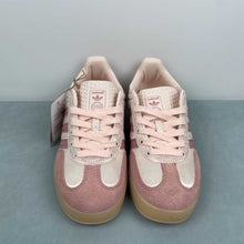 Cargar imagen en el visor de la galería, Adidas Gazelle Indoor Wonder Quartz Wonder Mauve Gold Metallic JI2709