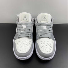 Cargar imagen en el visor de la galería, Air Jordan 1 Low Light Steel Grey Sail White DV0426-012