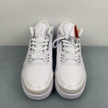 Cargar imagen en el visor de la galería, Air Jordan 3 Retro White Metallic Silver White CT8532-111