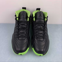 Cargar imagen en el visor de la galería, Air Jordan 12 Retro Black Neon Green SP-22-MNJDLS-595-S