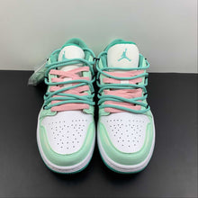 Cargar imagen en el visor de la galería, Air Jordan 1 Low White New Emerald-White DC0774-132
