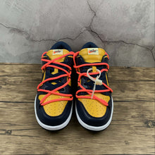 Cargar imagen en el visor de la galería, Dunk Low LTHR OW FUTURA Dk.Blue Yellow CT0856-700