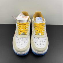 Cargar imagen en el visor de la galería, Air Force 1 07 Low North Face Gucci White Beige Yellow Blue 315122-011