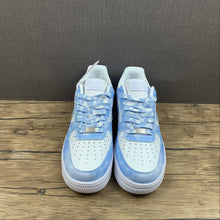 Cargar imagen en el visor de la galería, Air Force 1 07 Low Blue Sky White Blue Customised CW2288-113