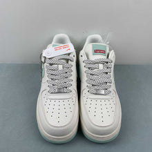 Cargar imagen en el visor de la galería, Supreme x Air Force 1 07 Low Off White Green Red HD1968-023