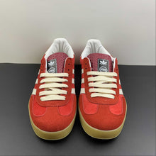 Cargar imagen en el visor de la galería, Adidas x Gucci Gazelle Red Velvet White