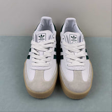Cargar imagen en el visor de la galería, Adidas Samba Vegan Cloud White Dark Green Gum ID0440