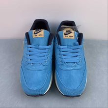 Cargar imagen en el visor de la galería, Air Max 1 Corduroy Baltic Blue Sesame Gridiron Sail FB8915-400