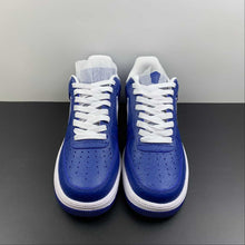 Cargar imagen en el visor de la galería, Louis Vuitton x Air Force 1 Blue Embossing MS 0232