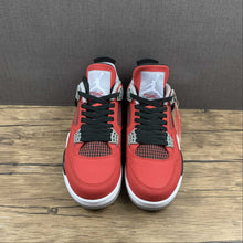 Cargar imagen en el visor de la galería, Air Jordan 4 Retro Toro Bravo Fire Red White Black Cement Grey 308497-603