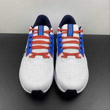 Cargar imagen en el visor de la galería, Air Zoom Pegasus 40 White Navy University Red Black FN0013-100