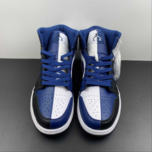 Cargar imagen en el visor de la galería, Air Jordan 1 Mid Split French Blue Black White DR0501-401