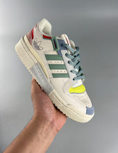 Cargar imagen en el visor de la galería, Adidas Forum 84 Low Exhibit Blue Pink Green GX4587