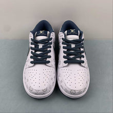 Cargar imagen en el visor de la galería, SB Dunk Low LV White Dark blue LV0526-593