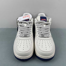 Cargar imagen en el visor de la galería, Supreme x Air Force 1 07 Low Off White Blue Red HD1968-025