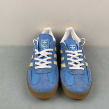 Cargar imagen en el visor de la galería, Adidas Gazelle Indoor Semi Blue Burst Almost Yellow Cloud White IE2960