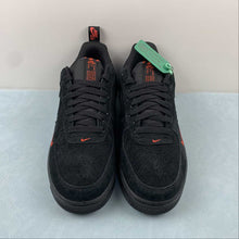 Cargar imagen en el visor de la galería, Air Force 1 Low Multi-Swoosh Black Orange DZ4514-001