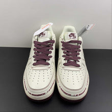 Cargar imagen en el visor de la galería, Air Force 1 07 Low x Uninterrupted MORE THAN Dark Red White HL6959-887