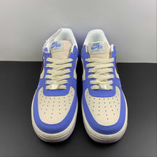 Cargar imagen en el visor de la galería, LV x Air Force 1 07 Low Navy Blue Brown White 315122-010