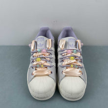Cargar imagen en el visor de la galería, Adidas Superstar Purple Light Grey Off White IF1804