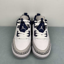 Cargar imagen en el visor de la galería, Air Jordan Spizike Low White Neutral Grey Anthracite Midnight Navy FQ1759-140