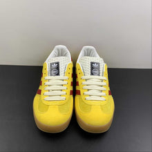 Cargar imagen en el visor de la galería, Adidas x Gucci Gazelle Yellow Red White