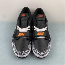 Cargar imagen en el visor de la galería, Air Jordan Legacy 312 Low Black White Orange CD7069-011
