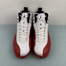 Cargar imagen en el visor de la galería, Air Jordan 12 Retro Cherry White Black Varsity Red CT8013-116