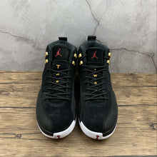 Cargar imagen en el visor de la galería, Air Jordan 12 Retro Reverse Taxi Black White 130690-017