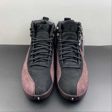 Cargar imagen en el visor de la galería, Air Jordan 12 Retro x A Ma Maniere Black Burgundy Crush DV6989-001