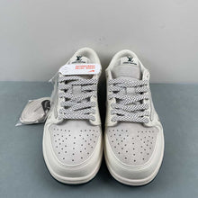 Cargar imagen en el visor de la galería, Fragment Design x Travis Scott x Air Jordan 1 Low OG SP LV Beige Gray LI5188-005