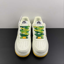 Cargar imagen en el visor de la galería, Air Force 1 07 Low White Green Noise Yellow ZJ6695-303