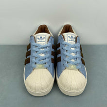 Cargar imagen en el visor de la galería, Adidas Superstar 2 Blue Brown White JR6987