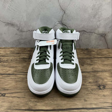 Cargar imagen en el visor de la galería, Air Force 1 07 Mid Retro White Dark Green 554724-088
