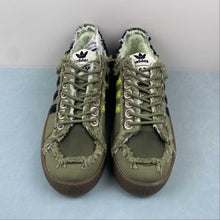 Cargar imagen en el visor de la galería, Adidas Campus 80s Song for the Mute Olive Core Black Acid Yellow ID4792