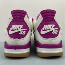 Cargar imagen en el visor de la galería, SB x Air Jordan 4 Retro Sapphire White Purple Grey DR5415-105